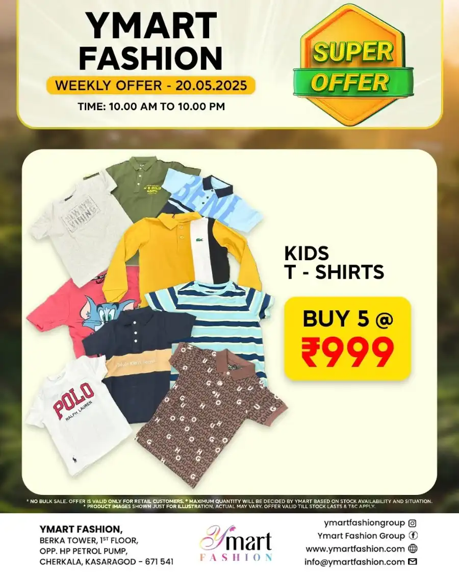 Mega Sale – Up to 50% OFF! Grab Hot Offers Now In Y Mart Hypermarket Kasaragod