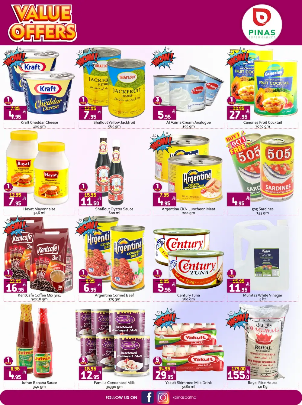 Value Offers- Save Up to 50% OFF! In Pinas Supermarket Riyadh