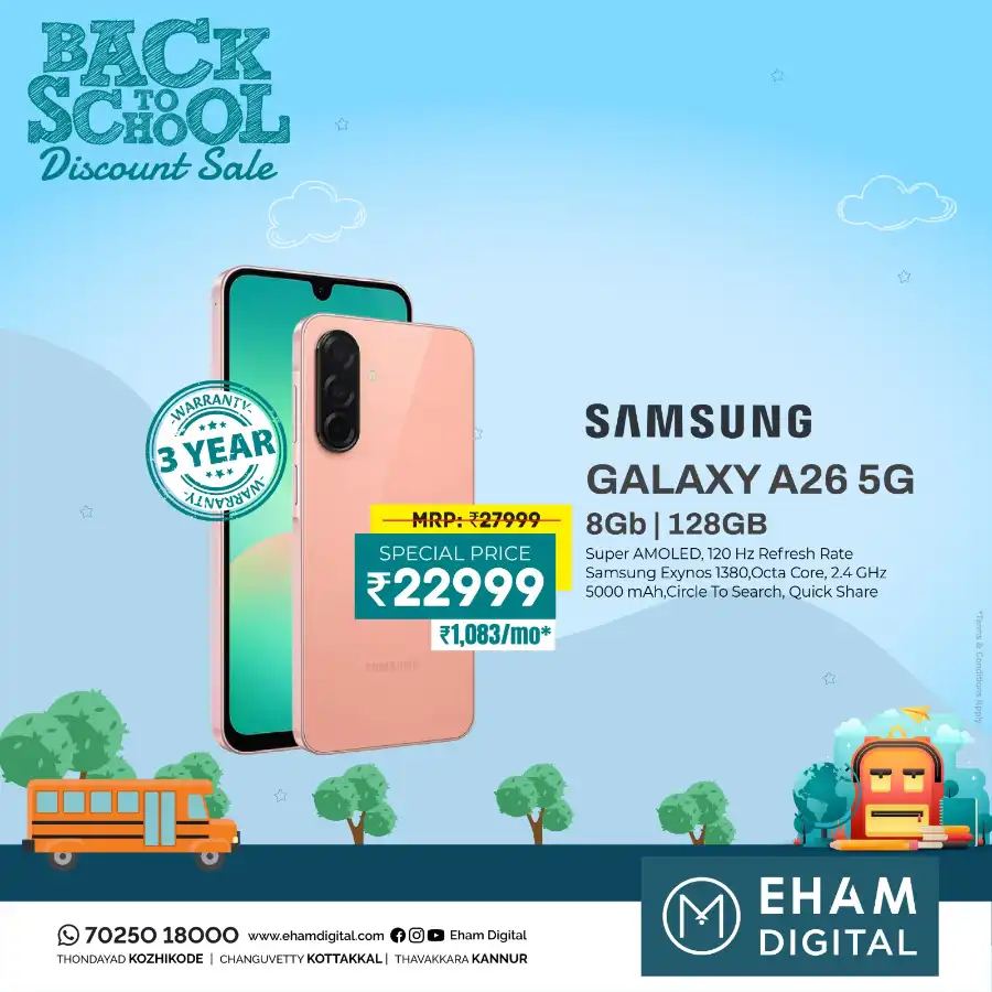 Back to School Phone Deals – Save on Top Brands! In Eham Digital Calicut