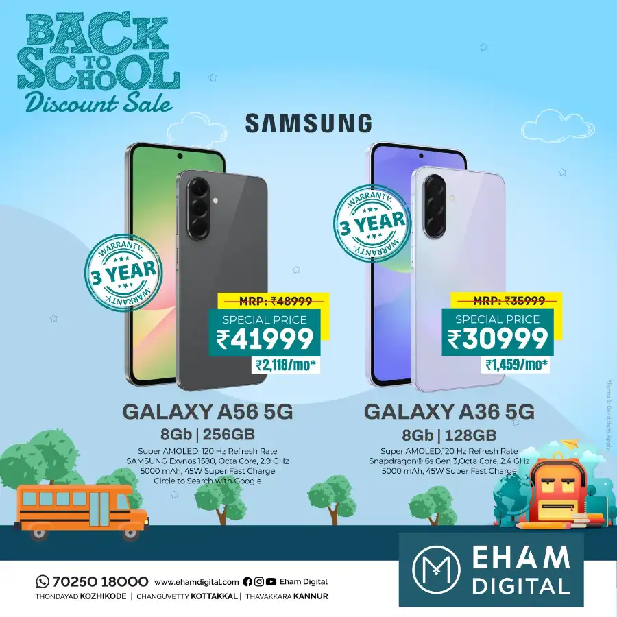 Back to School Phone Deals – Save on Top Brands! In Eham Digital Calicut