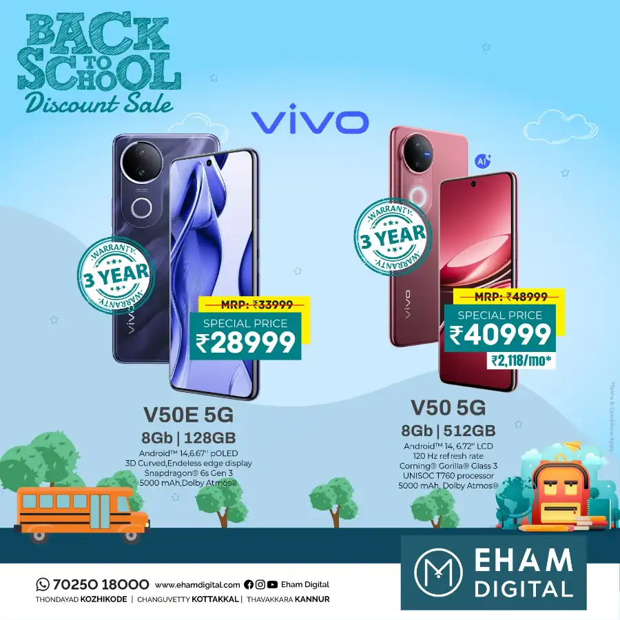 Back to School Phone Deals – Save on Top Brands! In Eham Digital Calicut