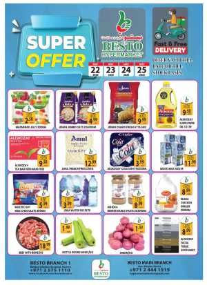 Super Offer In Besto Hypermarket Abu Dhabi