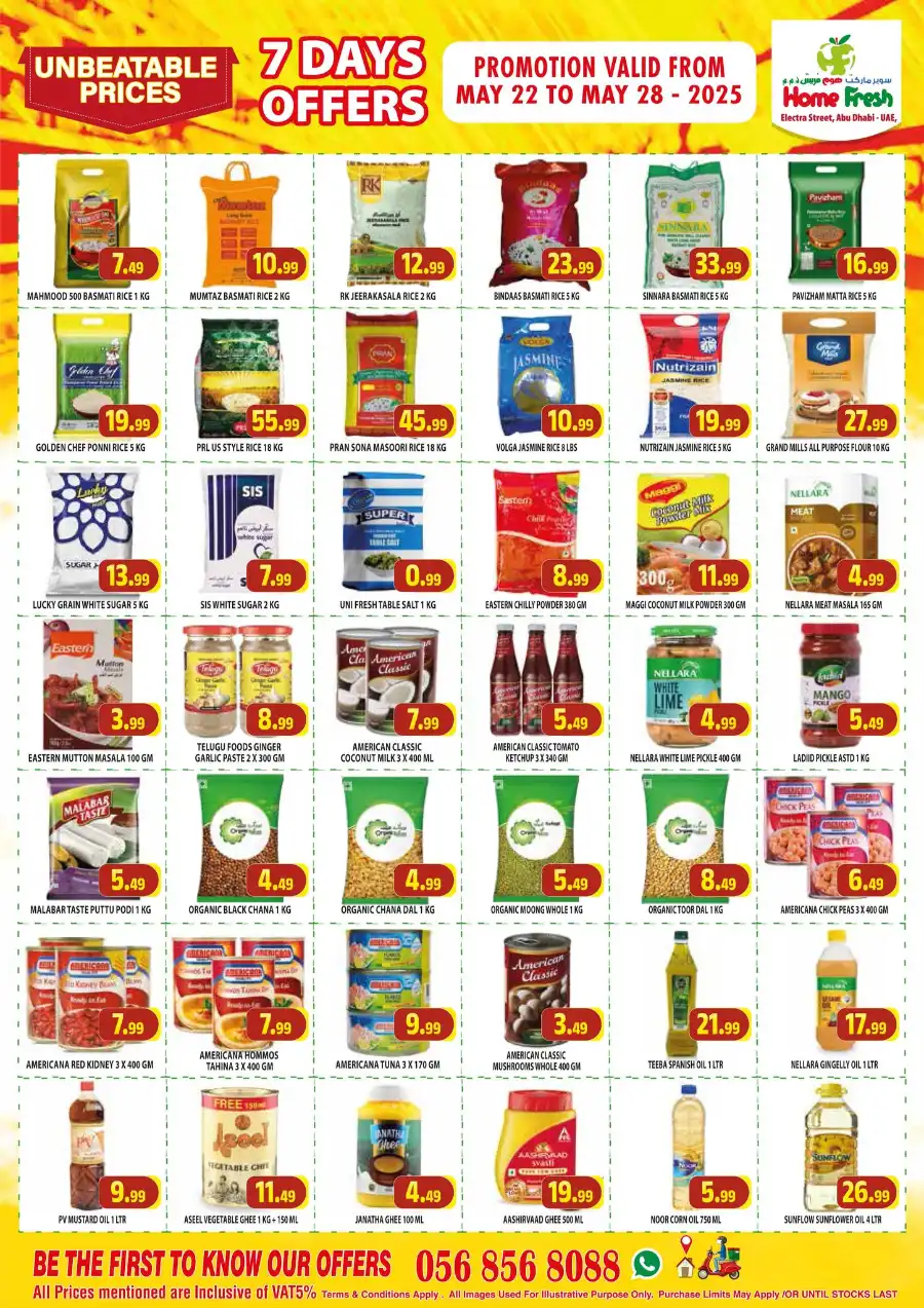 Price Blast: Discount Up to 50% In Home Fresh Abu Dhabi