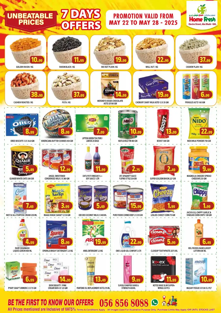 Price Blast: Discount Up to 50% In Home Fresh Abu Dhabi
