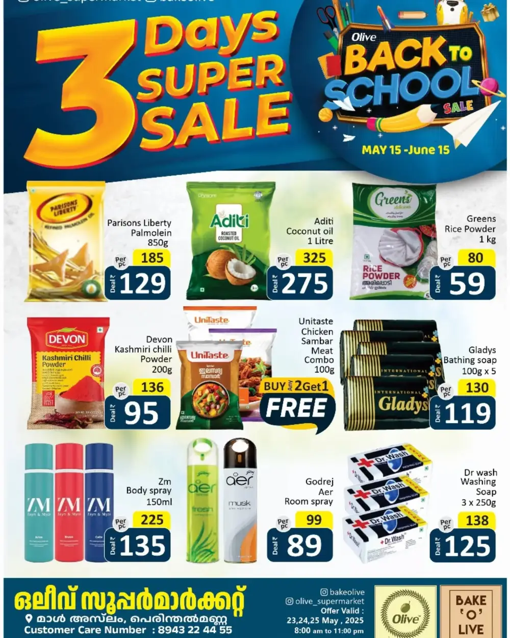 Fresh Deals! In OLIVE Supermarket Malappuram