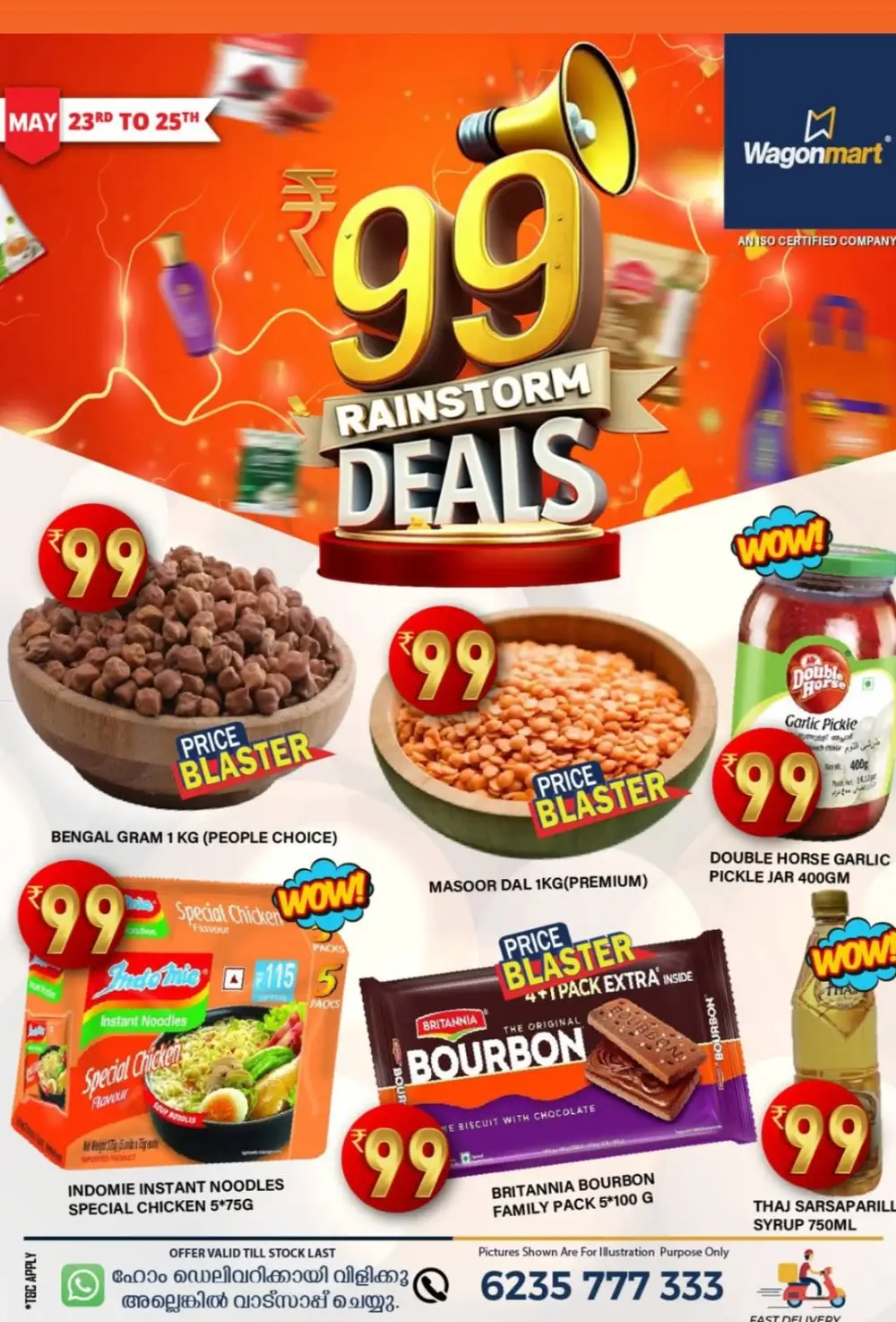 99 Rainstorm Deals – Save Up to 50% In Wagonmart Hypermarket undefined