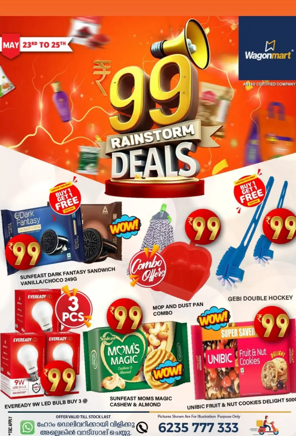 99 Rainstorm Deals – Save Up to 50% In Wagonmart Hypermarket undefined