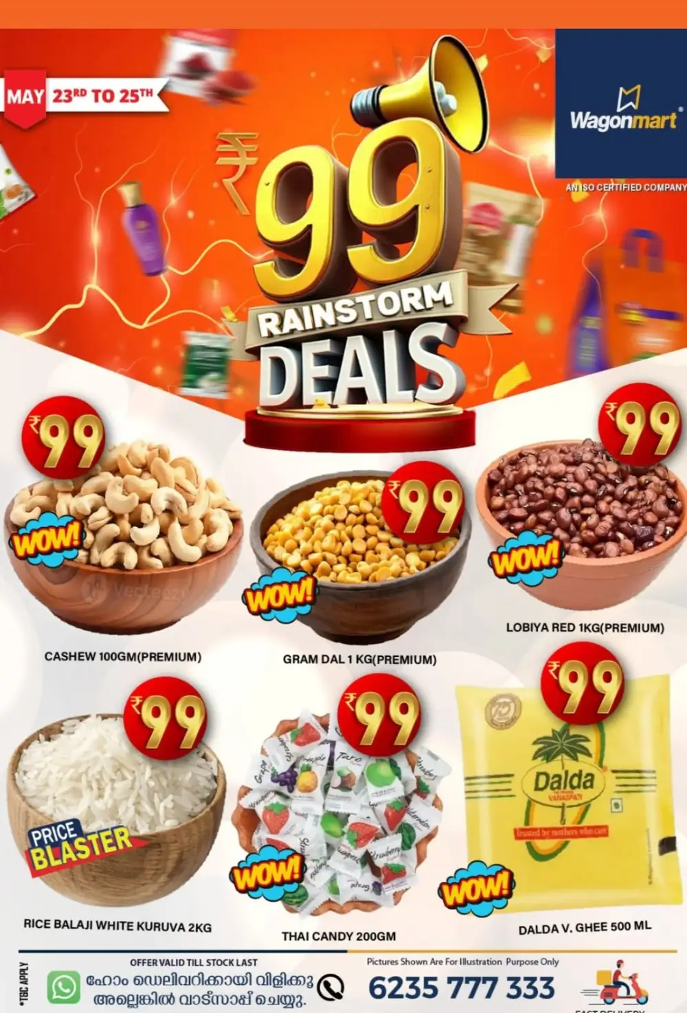 99 Rainstorm Deals – Save Up to 50% In Wagonmart Hypermarket undefined