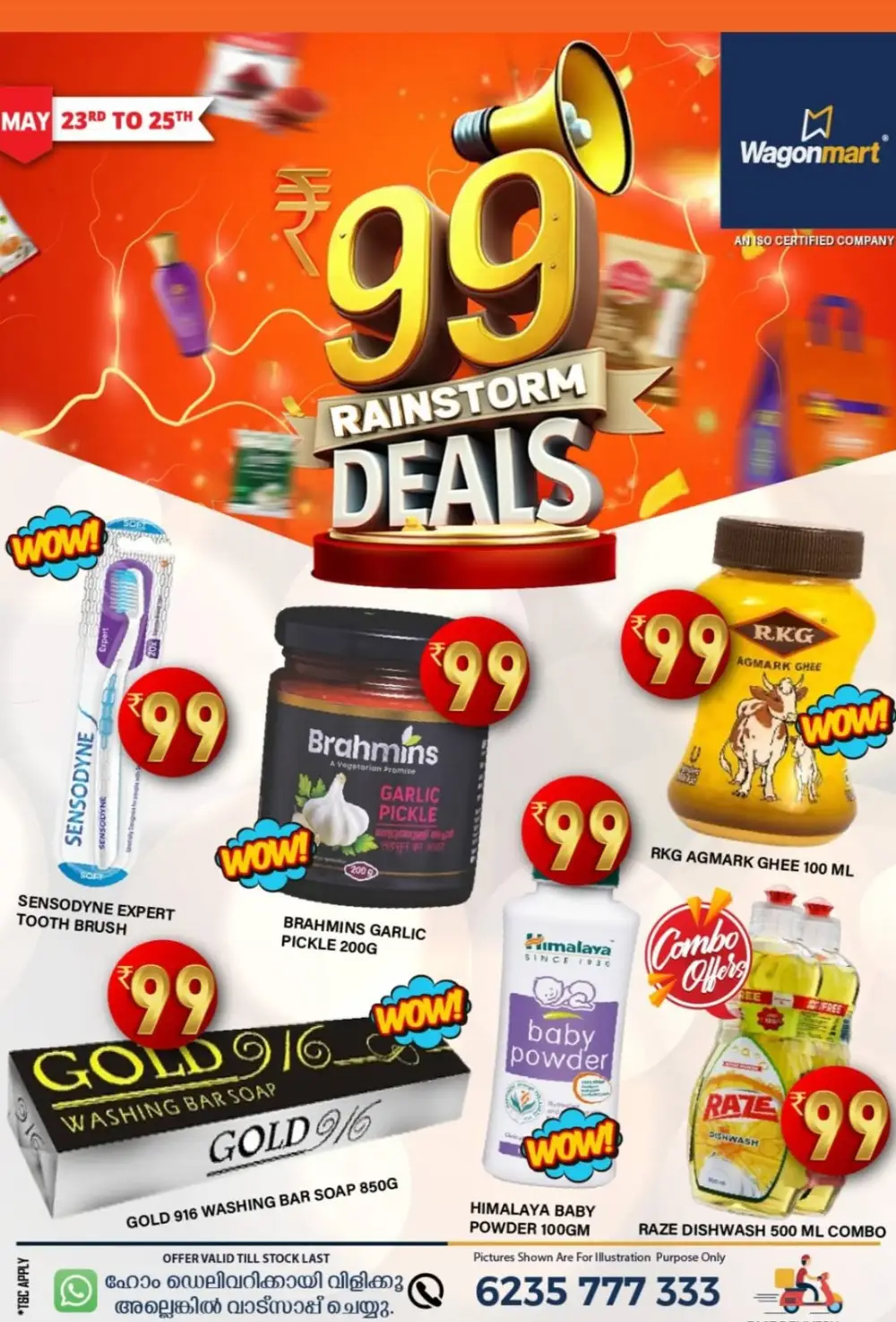 99 Rainstorm Deals – Save Up to 50% In Wagonmart Hypermarket undefined