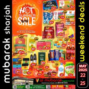 Weekend Deals In Mubarak Hypermarket Sharjah / Ajman