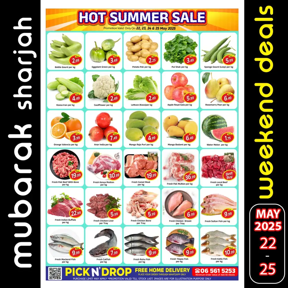 Weekend Deals In Mubarak Hypermarket Sharjah / Ajman