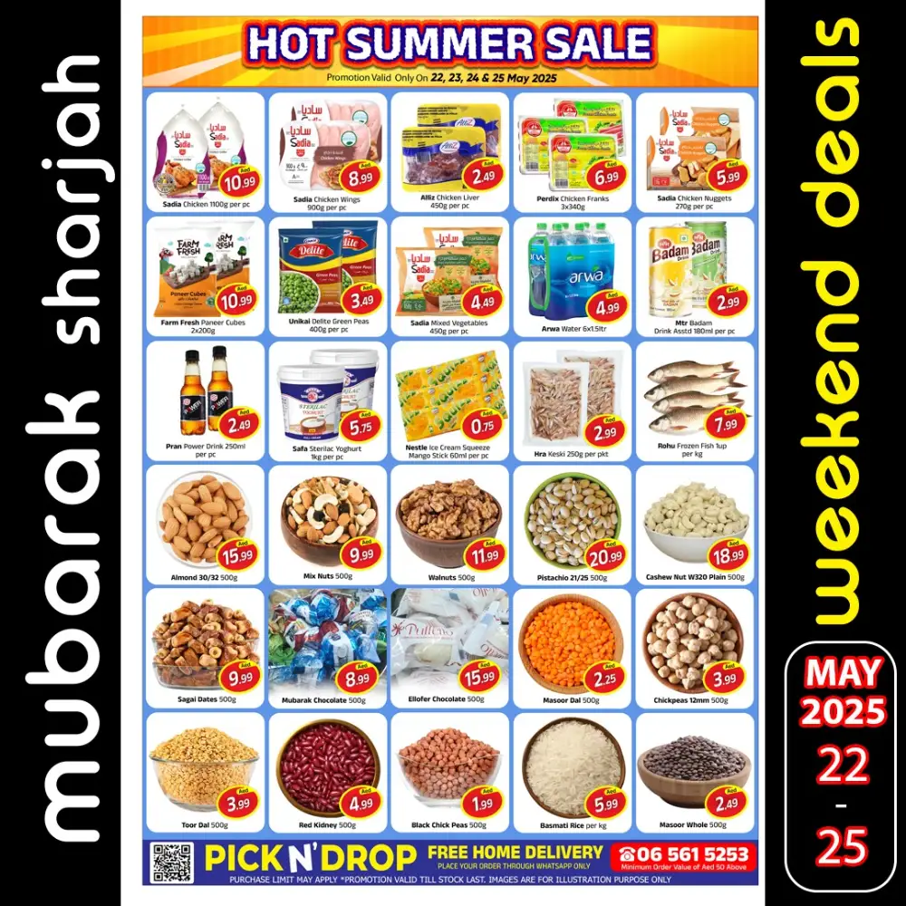 Weekend Deals In Mubarak Hypermarket Sharjah / Ajman
