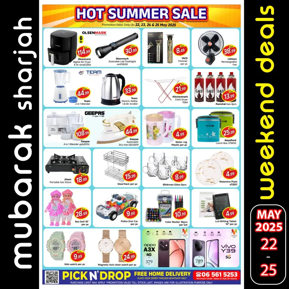 Weekend Deals In Mubarak Hypermarket Sharjah / Ajman