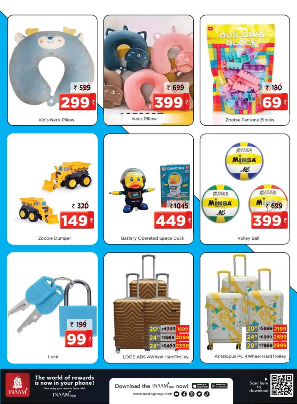 Back to School Deals on Bags & Stationery! In Nesto Hypermarket Wayanad