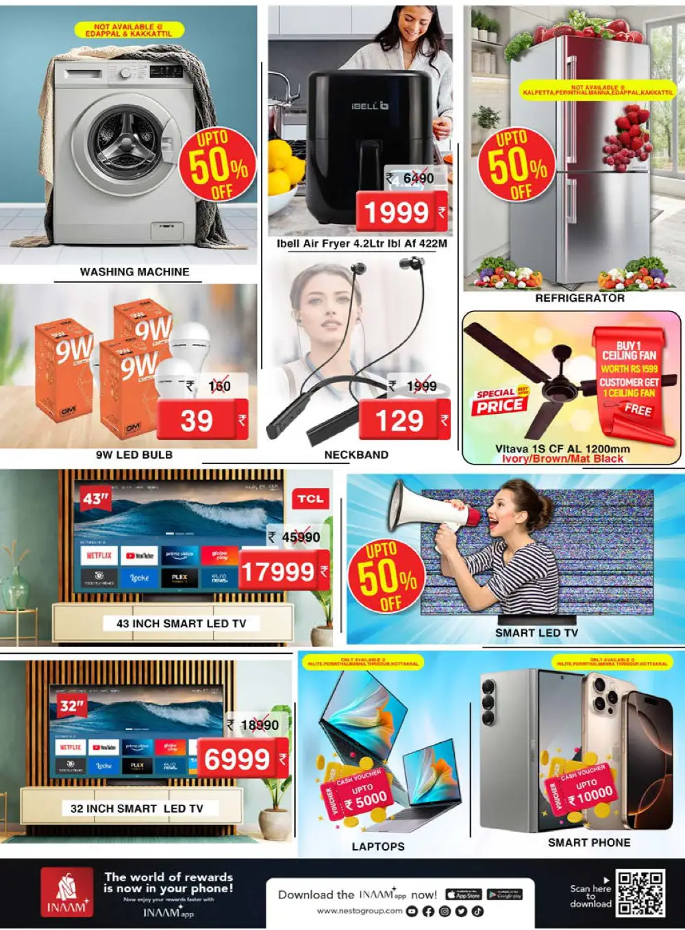 Back to School Deals on Bags & Stationery! In Nesto Hypermarket Wayanad