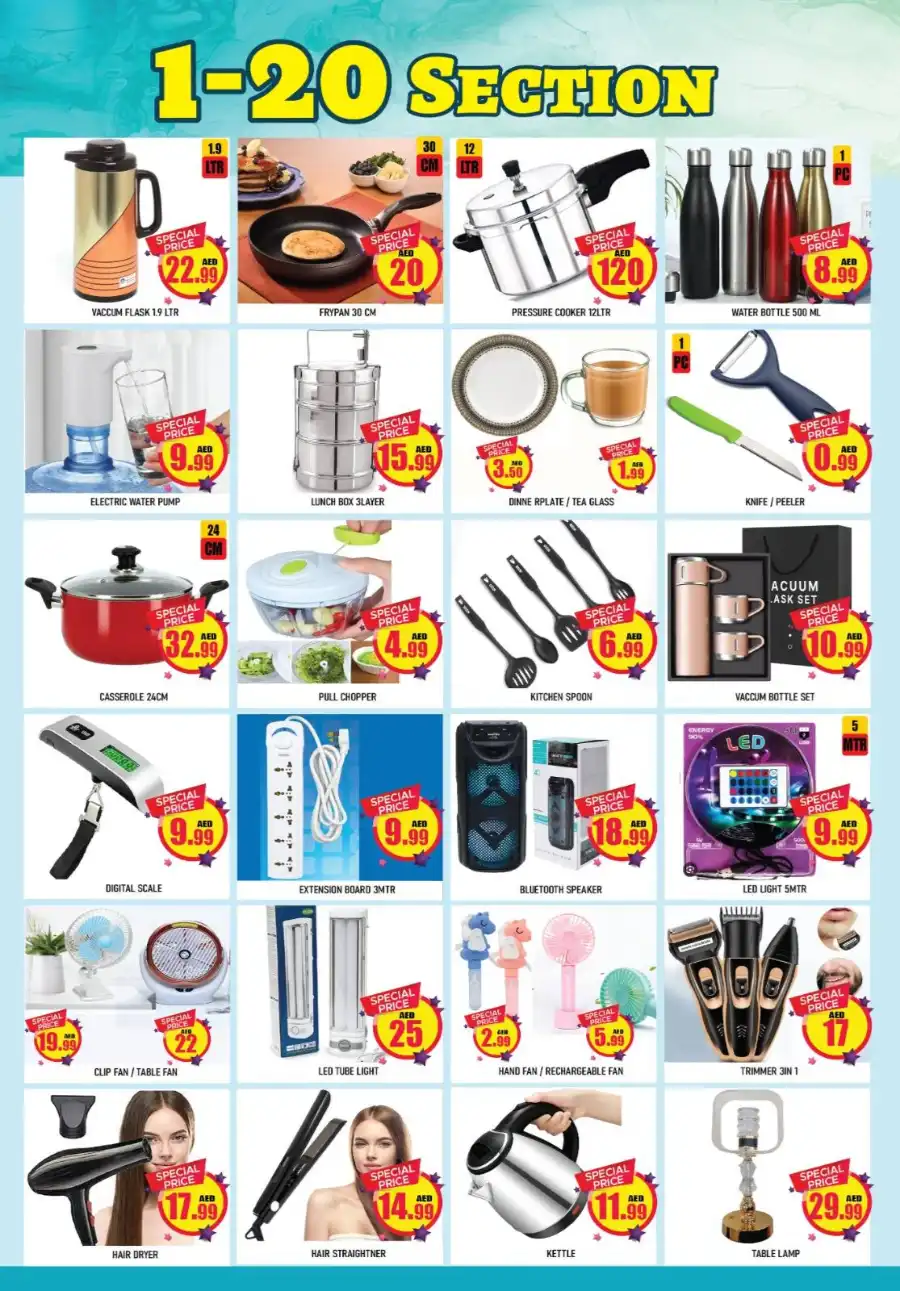 Weekend below out sale In Super Bonanza Sharjah / Ajman
