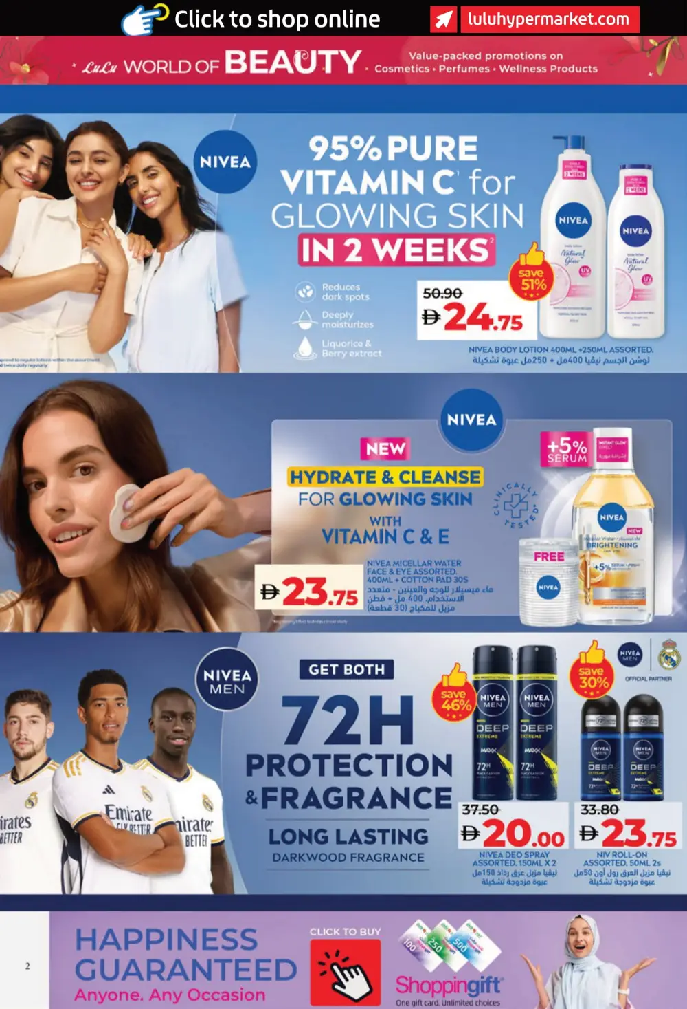 Beauty Offers: Cosmetics, Perfumes & Wellness Deals In Lulu Hypermarket Al Ain