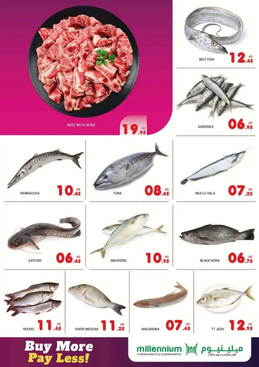 Weekly Grocery Offers: Buy More, Pay Less on Daily Needs In Millennium Hypermarket Abu Dhabi