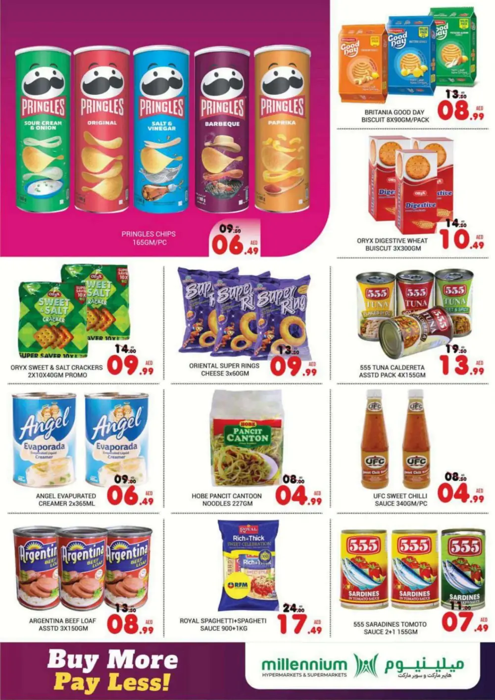 Weekly Grocery Offers: Buy More, Pay Less on Daily Needs In Millennium Hypermarket Abu Dhabi