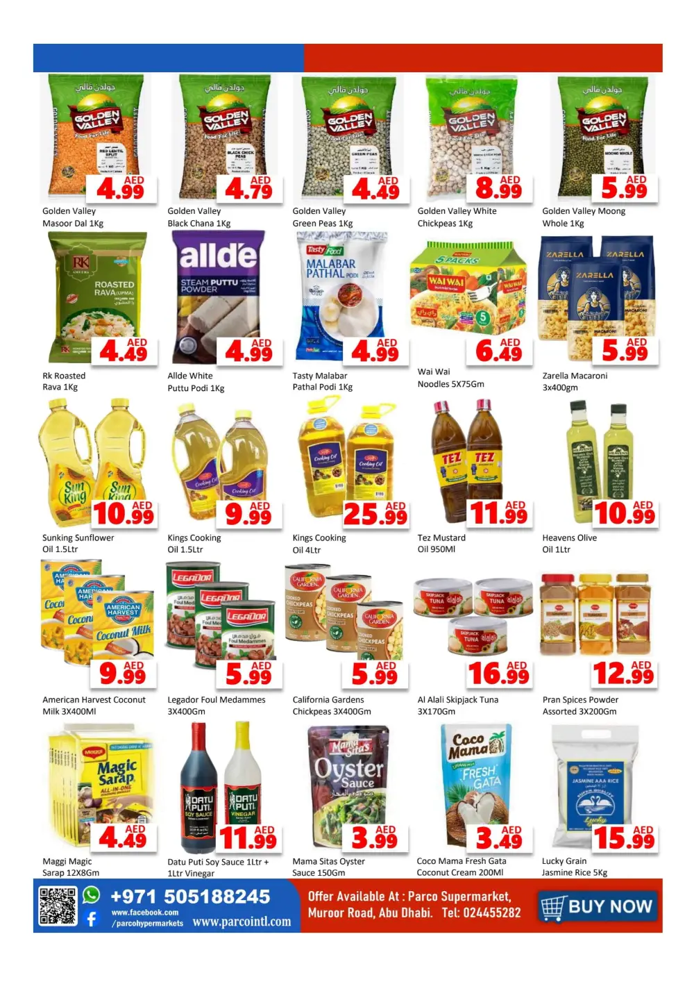 Big Sale In PARCO Hypermarket Abu Dhabi