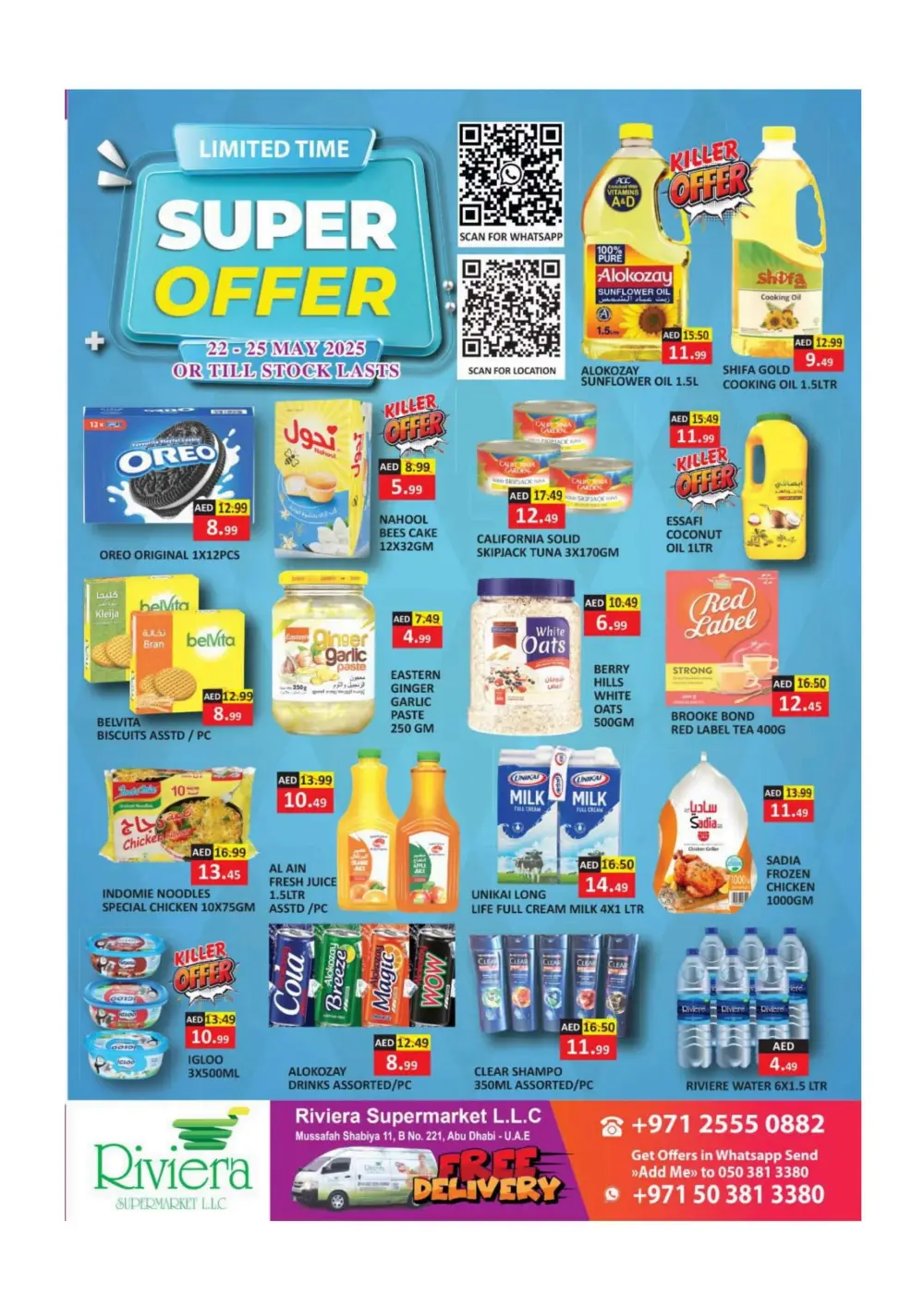 Weekly Grocery Offers: Buy More, Pay Less on Daily Needs In Riviera Supermarket Abu Dhabi