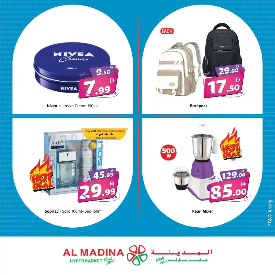 Pack and save In Al Madina Hypermarket Abu Dhabi