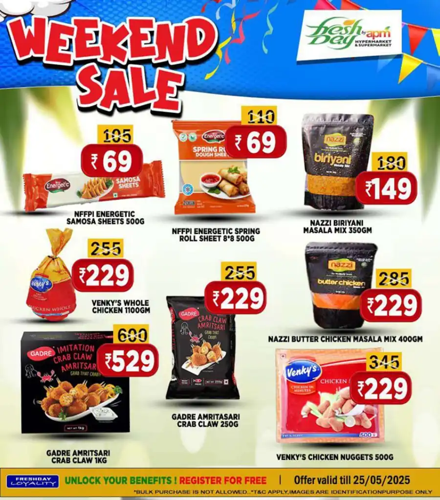 Weekend sale In Freshday Hypermarket undefined