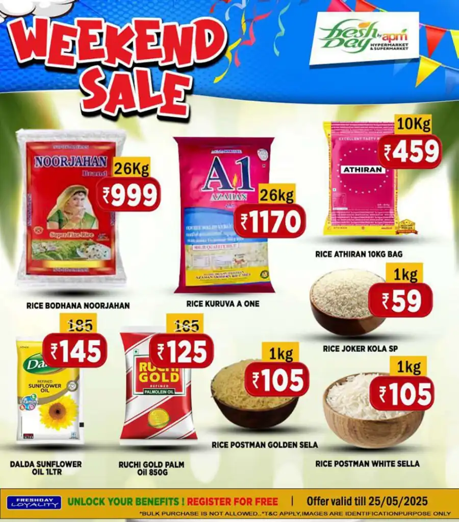 Weekend sale In Freshday Hypermarket undefined