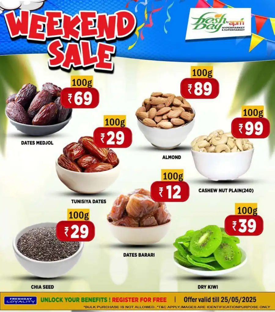 Weekend sale In Freshday Hypermarket undefined