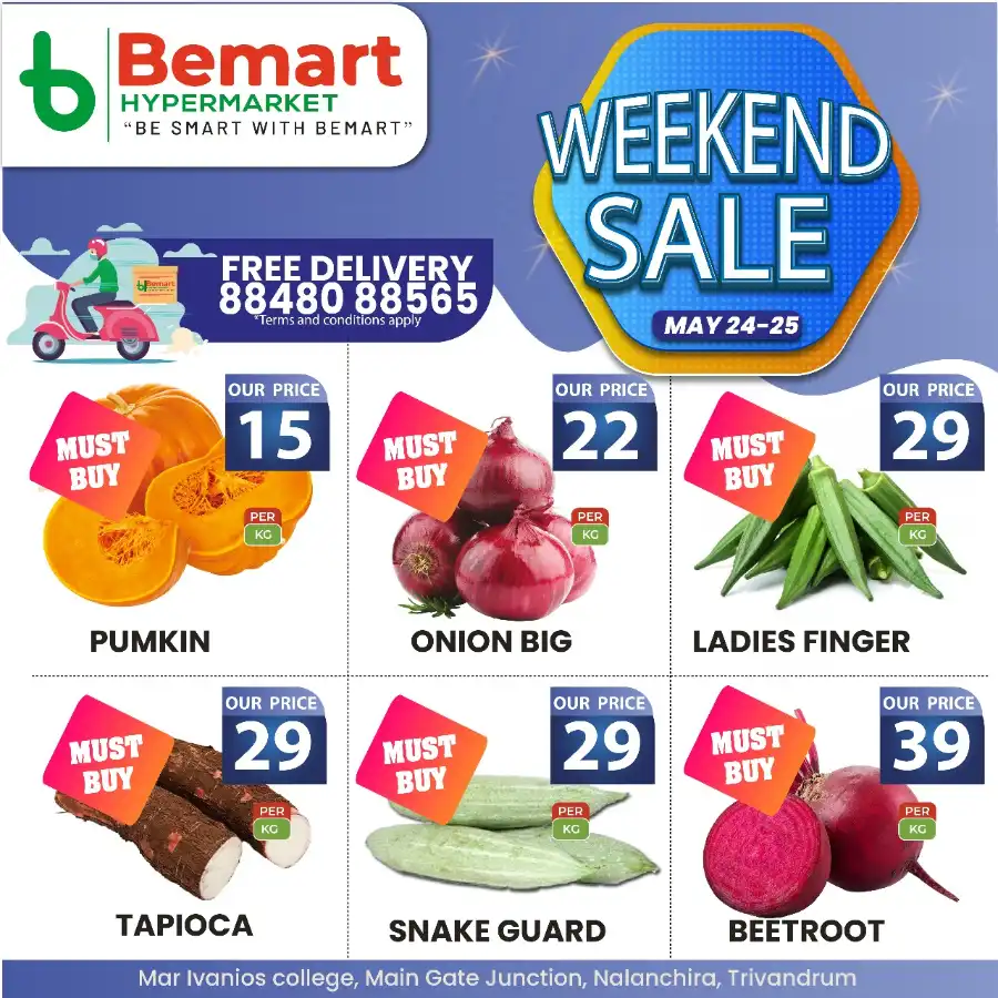 Weekend Sale In Bemart Hypermarket undefined