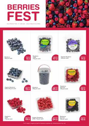 Berries Fest In Choithrams Dubai,Abu Dhabi,Sharjah / Ajman,Al Ain,Ras al Khaimah