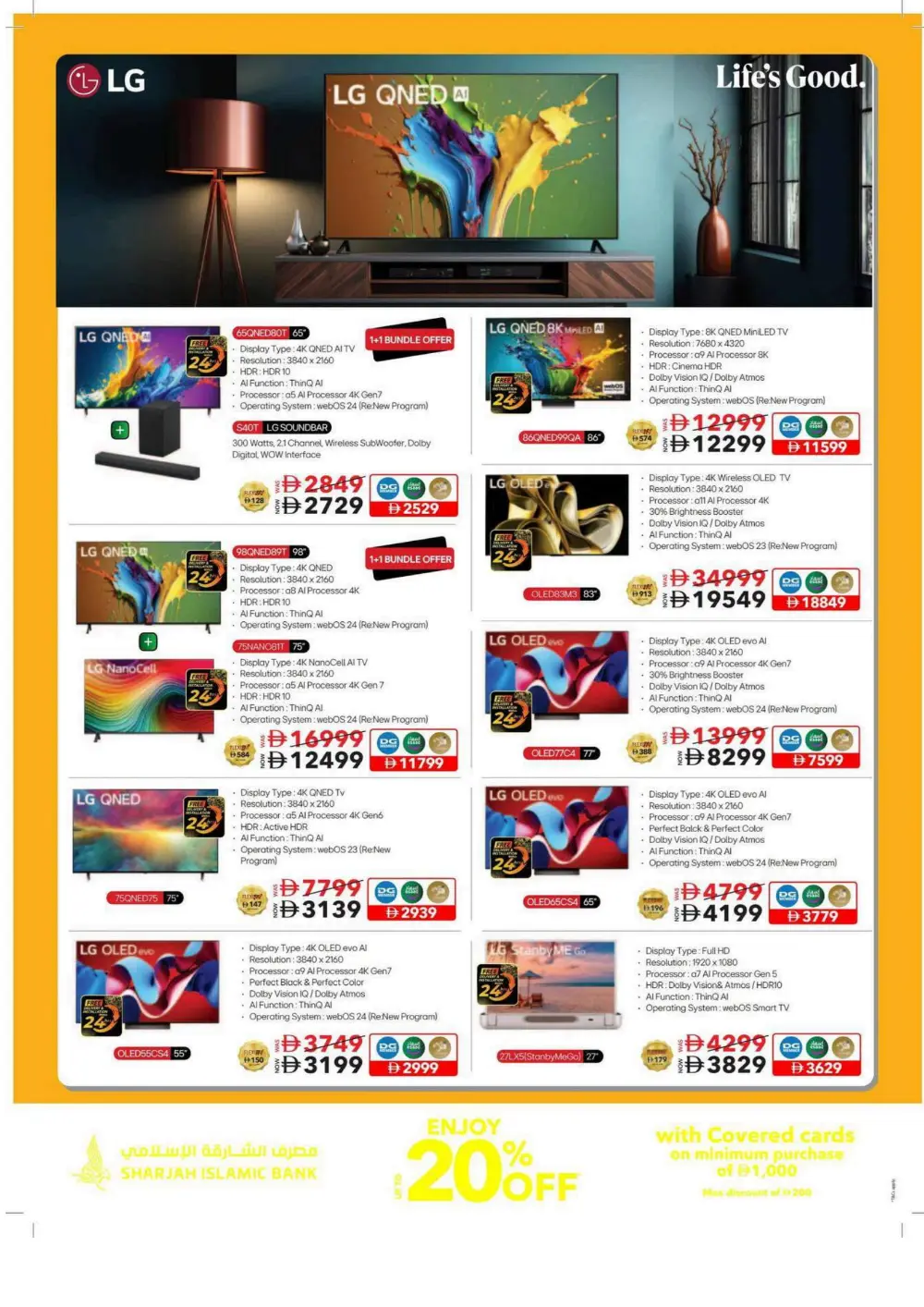 20th Anniversary Tech Blowout: Gadgets & Appliances Up to 60% Off! In Sharaf DG Al Ain
