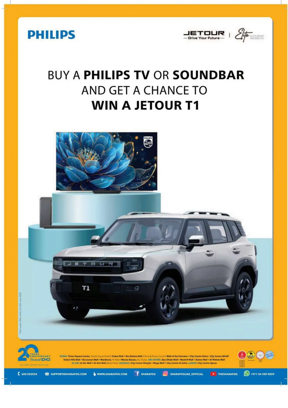 20th Anniversary Tech Blowout: Gadgets & Appliances Up to 60% Off! In Sharaf DG Al Ain