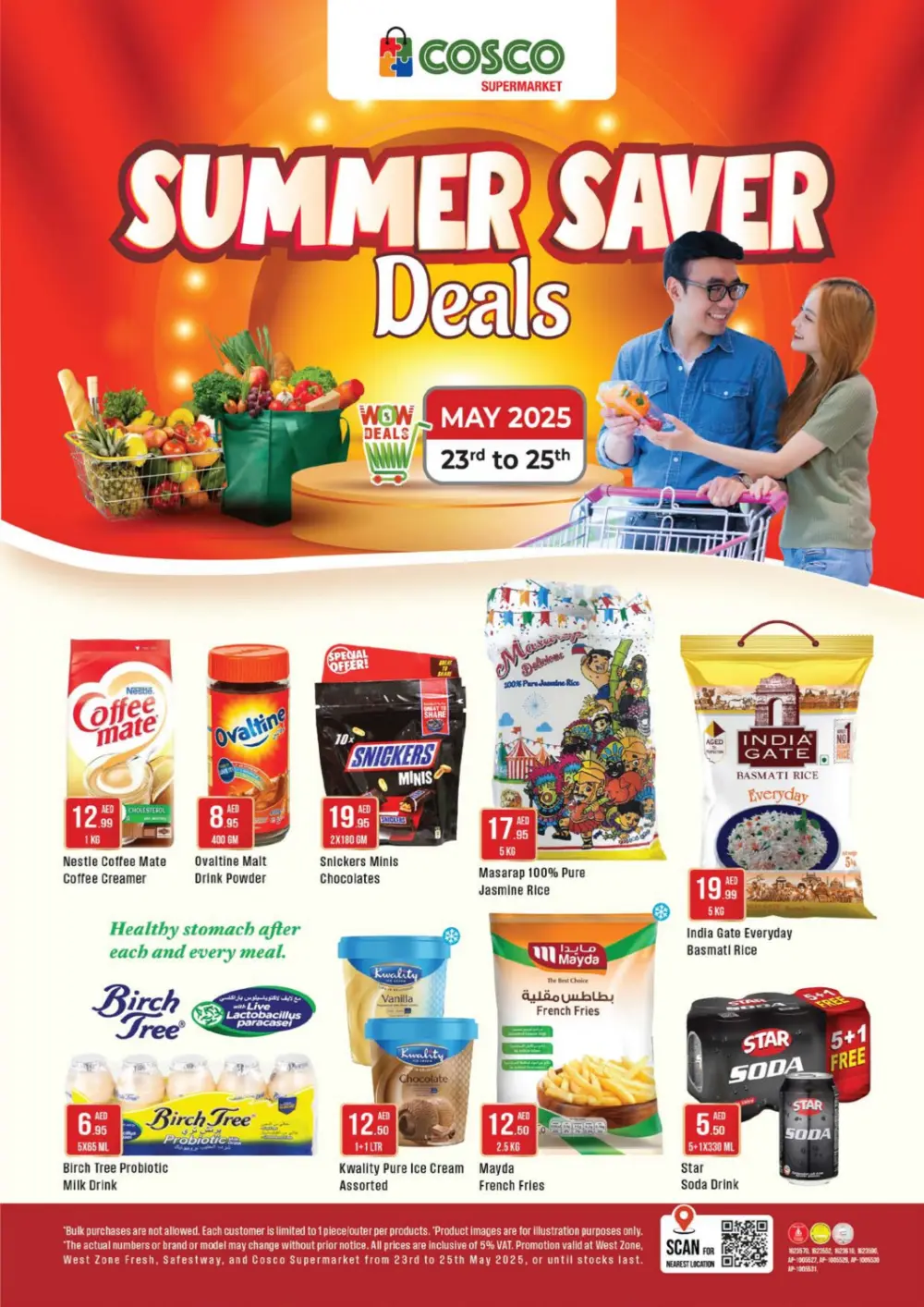 Summer Saver Deals In COSCO Supermarket Abu Dhabi