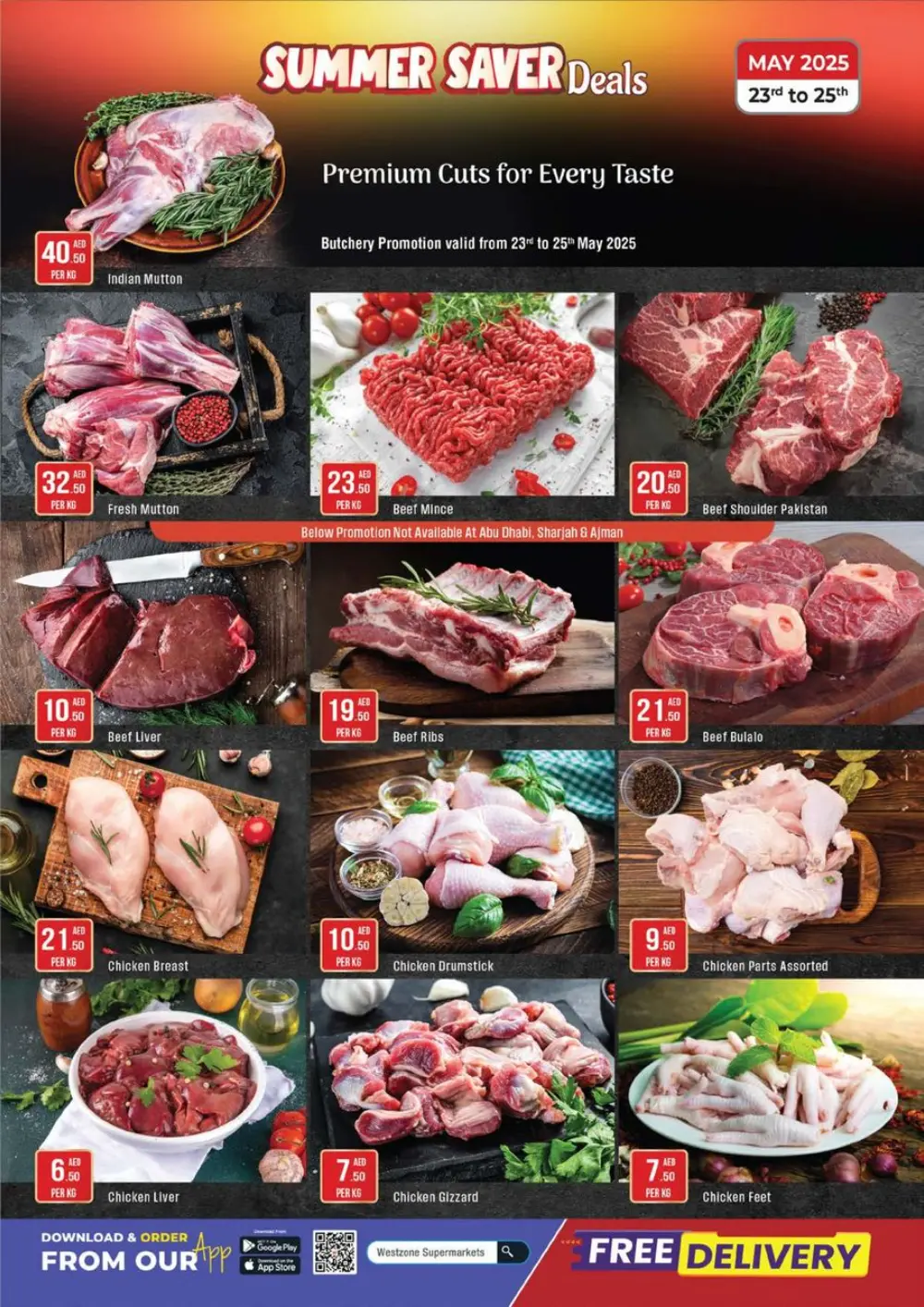 Summer Saver Deals In West Zone Supermarket Abu Dhabi