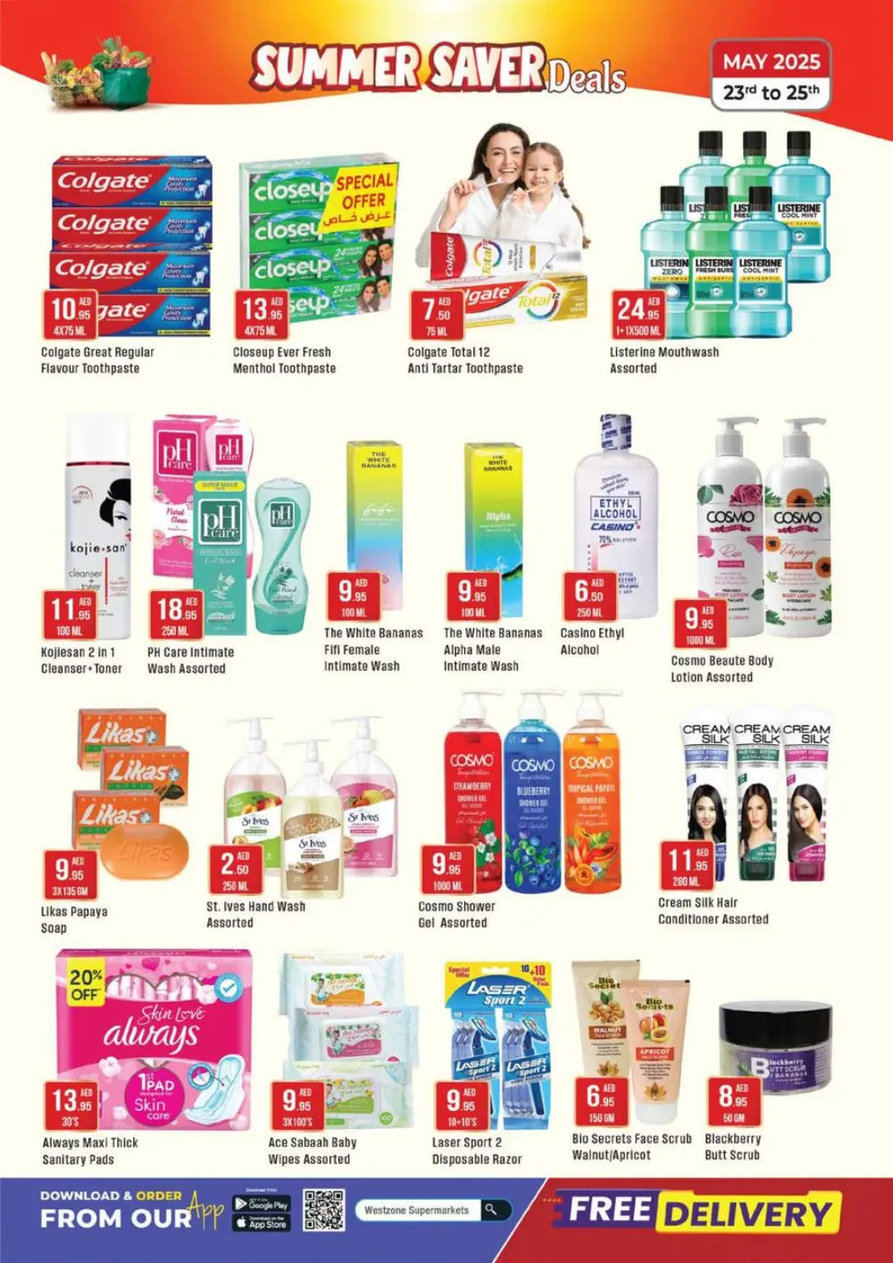 Summer Saver Deals In West Zone Supermarket Abu Dhabi