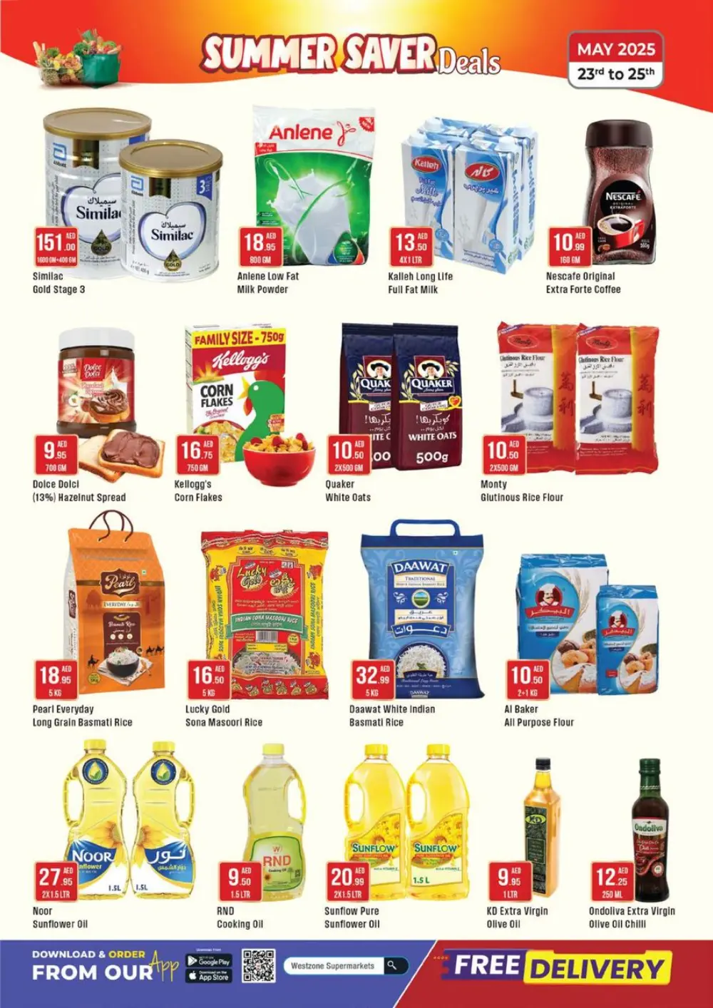 Summer Saver Deals In West Zone Supermarket Abu Dhabi