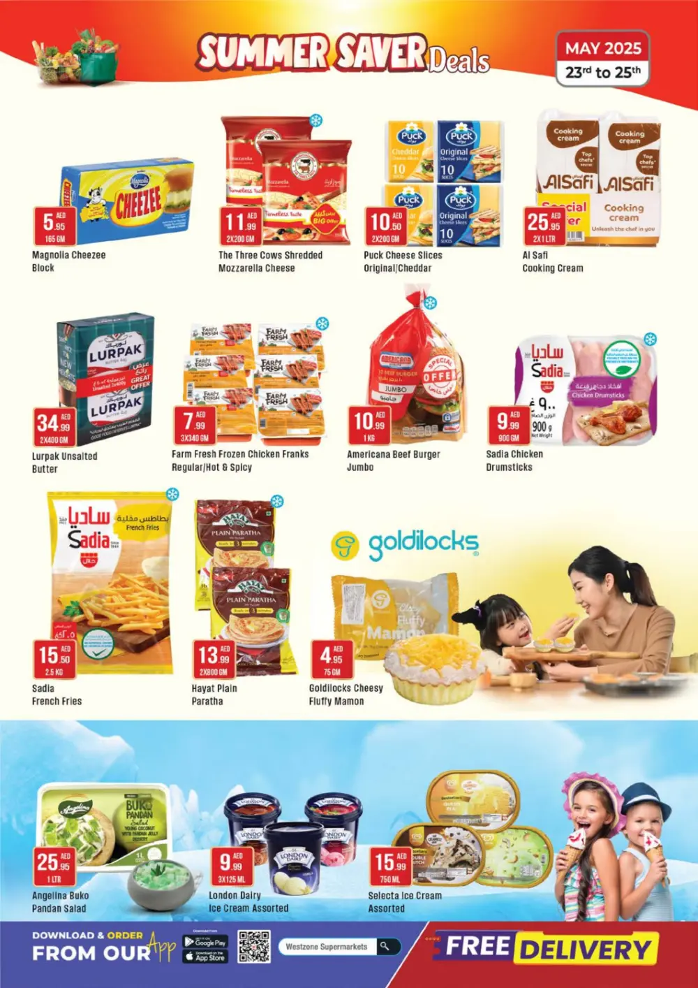 Summer Saver Deals In West Zone Supermarket Abu Dhabi