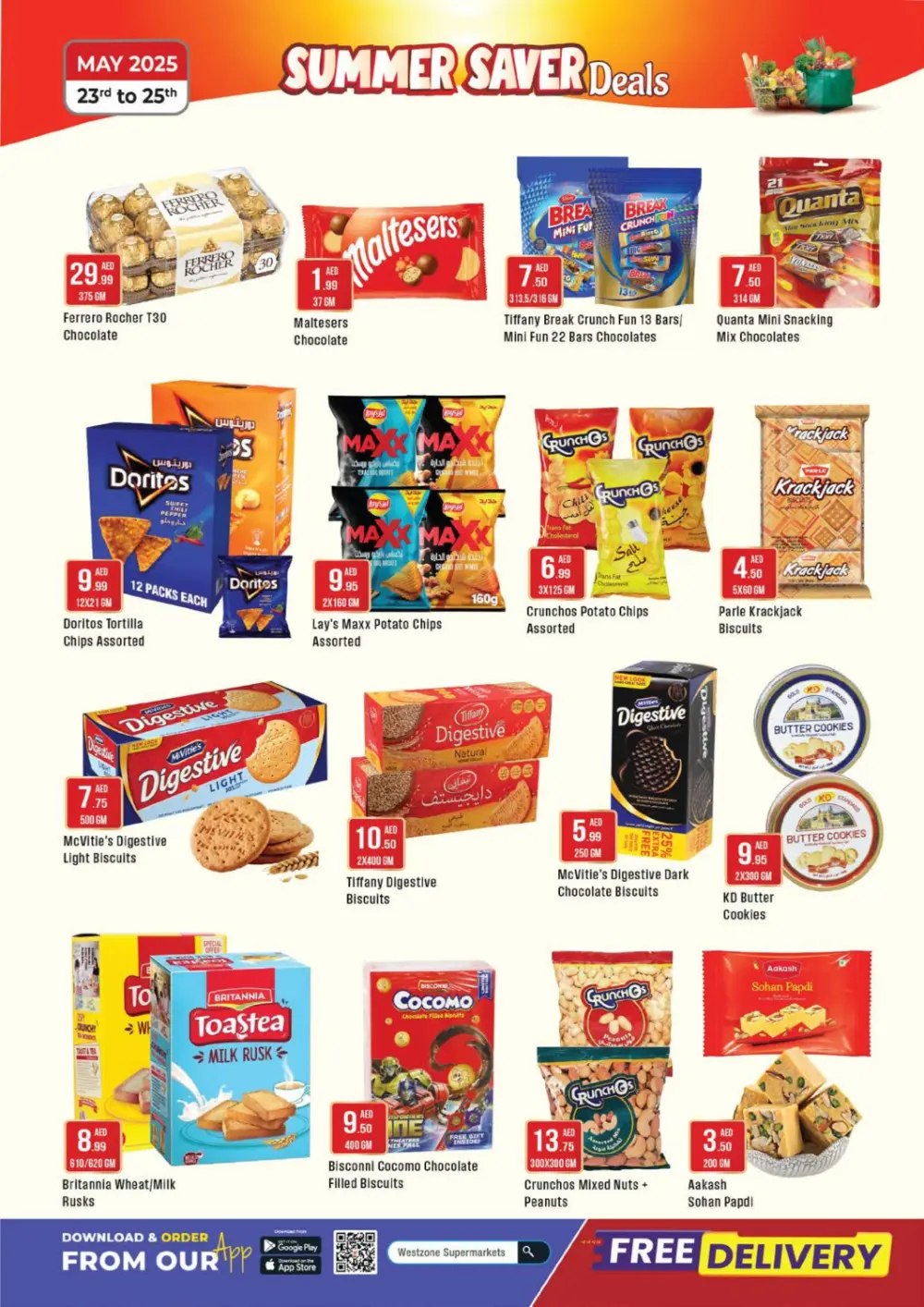Summer Saver Deals In West Zone Supermarket Abu Dhabi