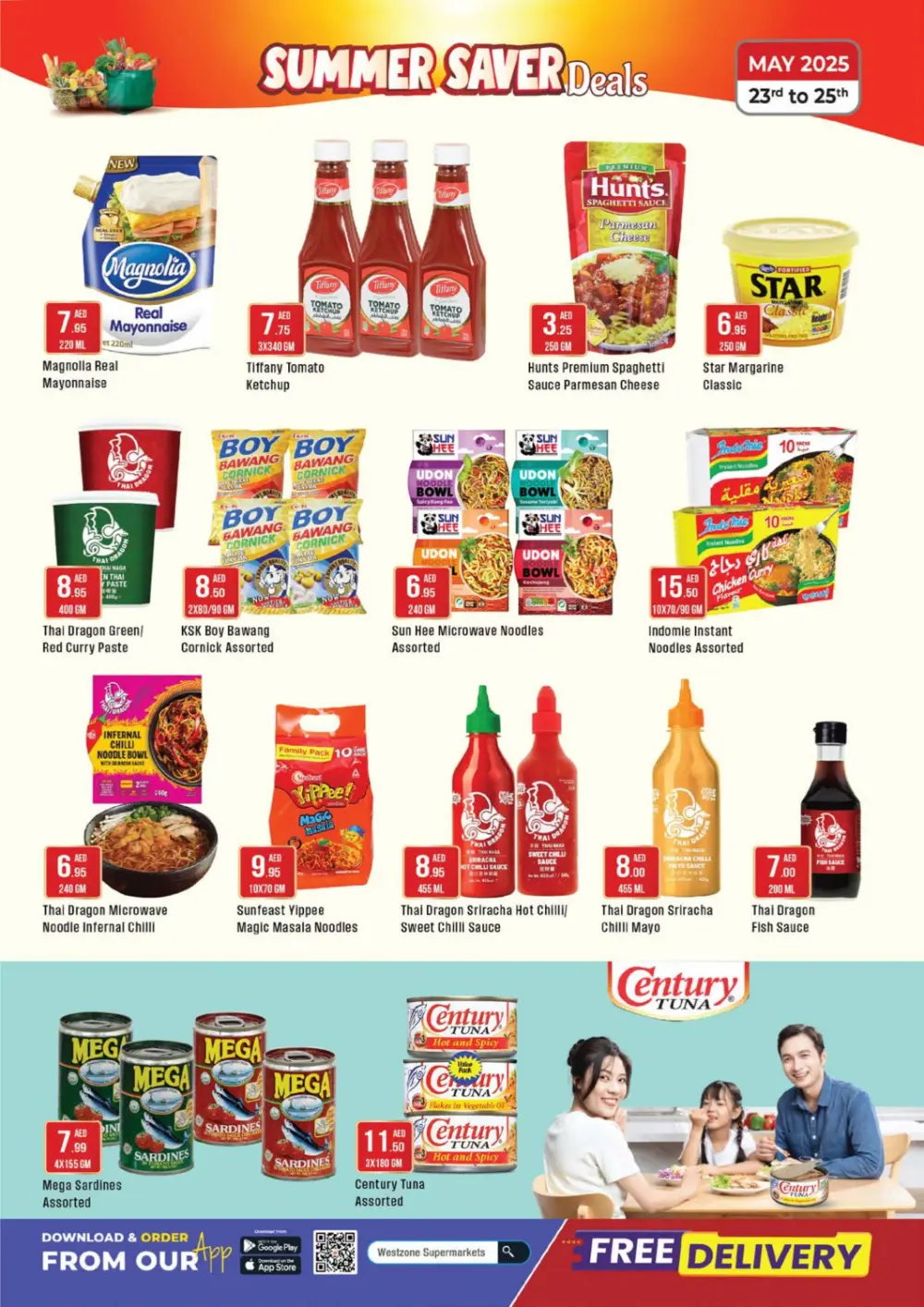 Summer Saver Deals In West Zone Supermarket Abu Dhabi