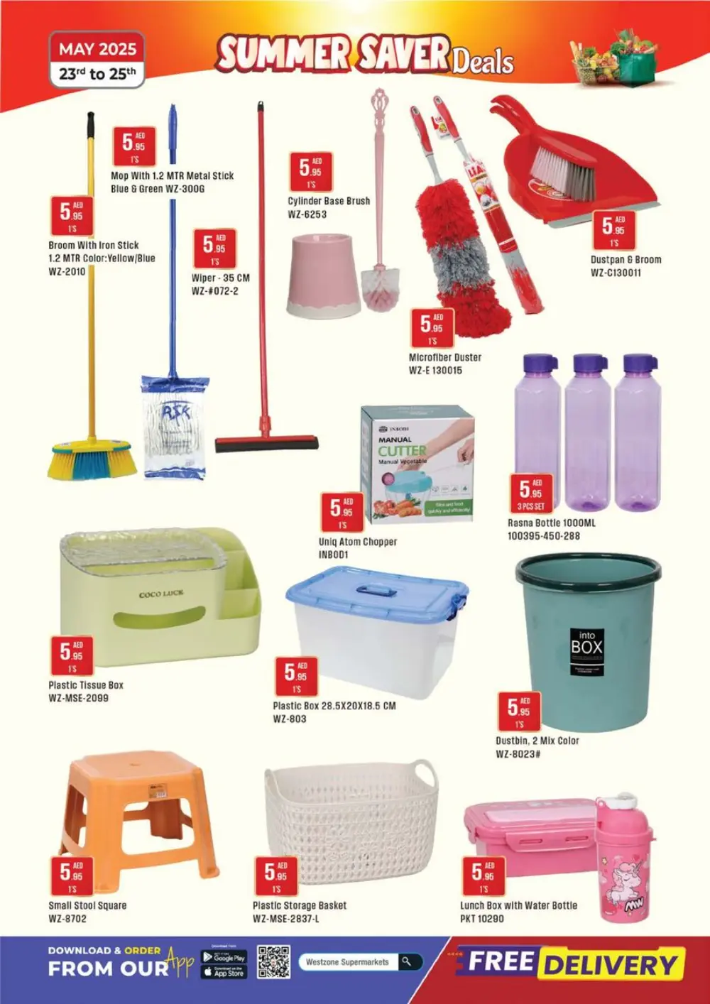 Summer Saver Deals In West Zone Supermarket Abu Dhabi