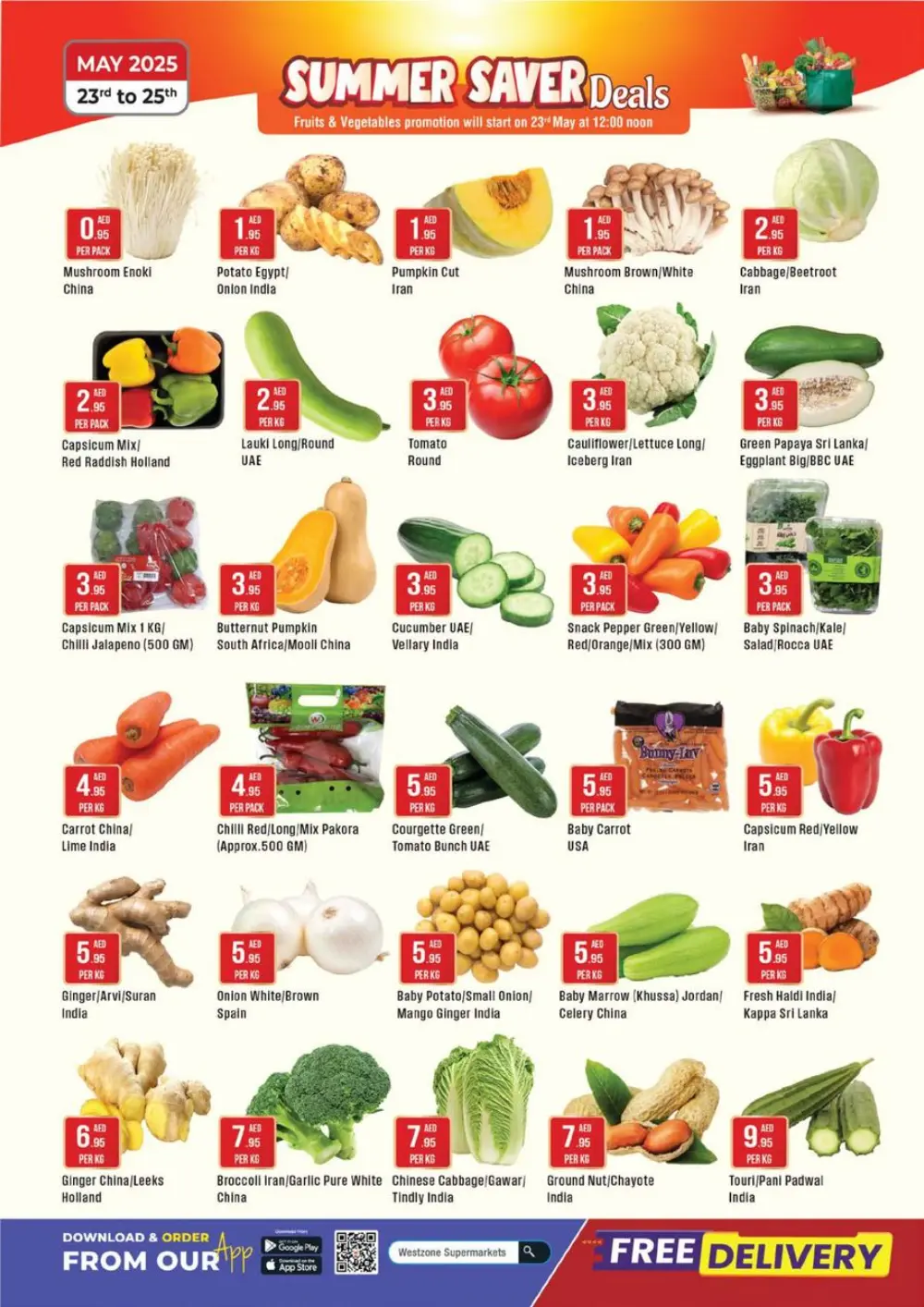 Summer Saver Deals In West Zone Supermarket Abu Dhabi