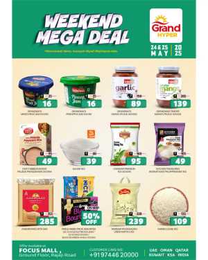 Weekend Mega Deal In Grand Hypermarket Calicut
