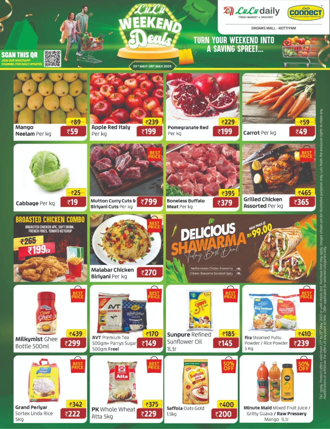Weekend Flash Sale! 60% OFF - Shop Now In Lulu Hypermarket Kollam
