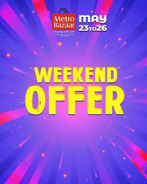 Weekend Offer In Metro Bazaar Kannur