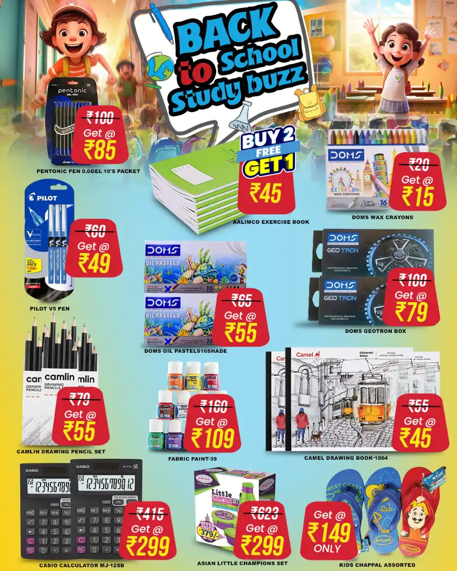 Back to School Offers In We Mart Hypermarket undefined