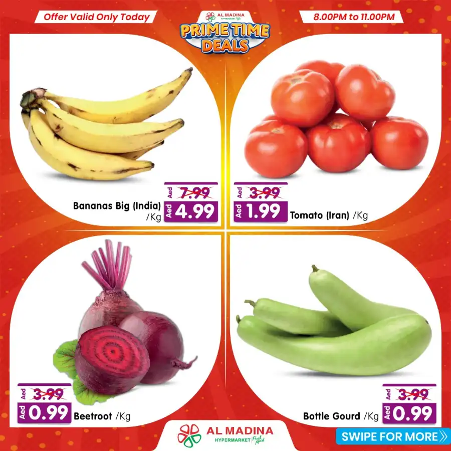 Prime time deals In Al Madina Hypermarket Abu Dhabi
