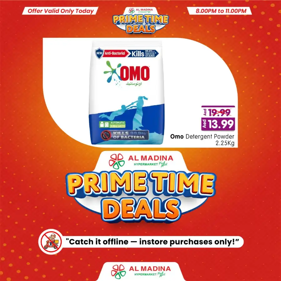Prime time deals In Al Madina Hypermarket Abu Dhabi