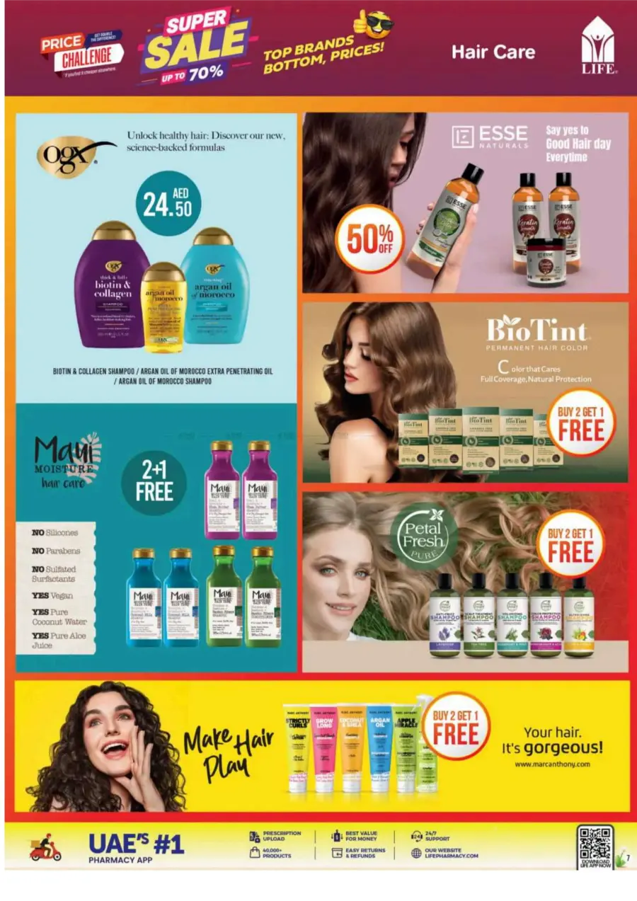 Super Sale Up To 70% In LIFE Pharmacy Ras al Khaimah