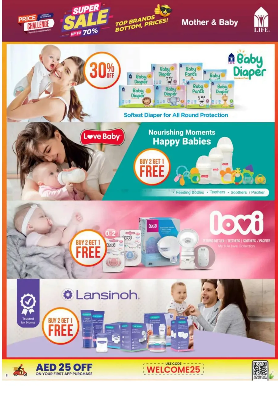 Super Sale Up To 70% In LIFE Pharmacy Ras al Khaimah